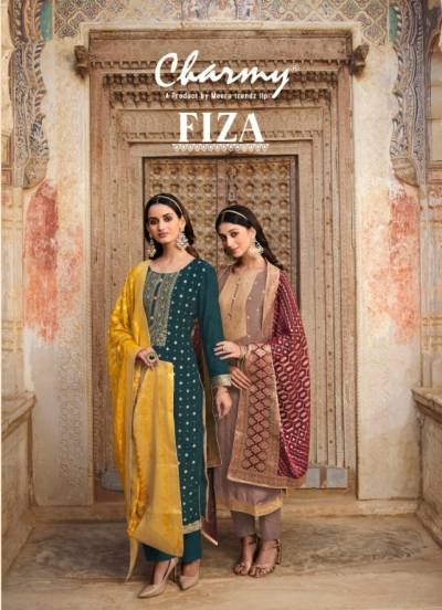 Charmy Fiza By Zisa Ethnic Wear Salwar Kameez Collection